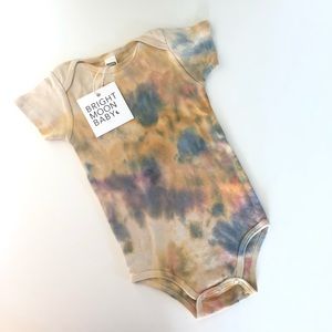 Natural Dyed Organic Onesie